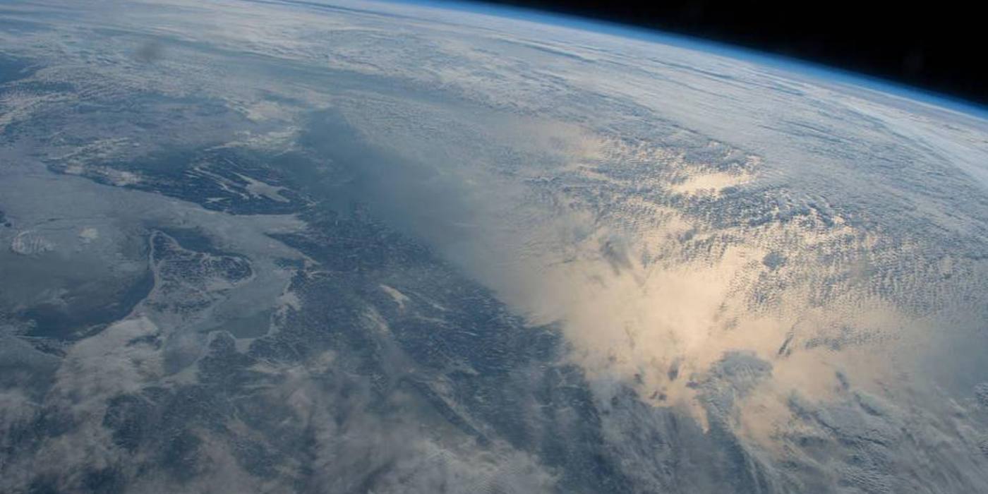 Surface of Earth from outer space 